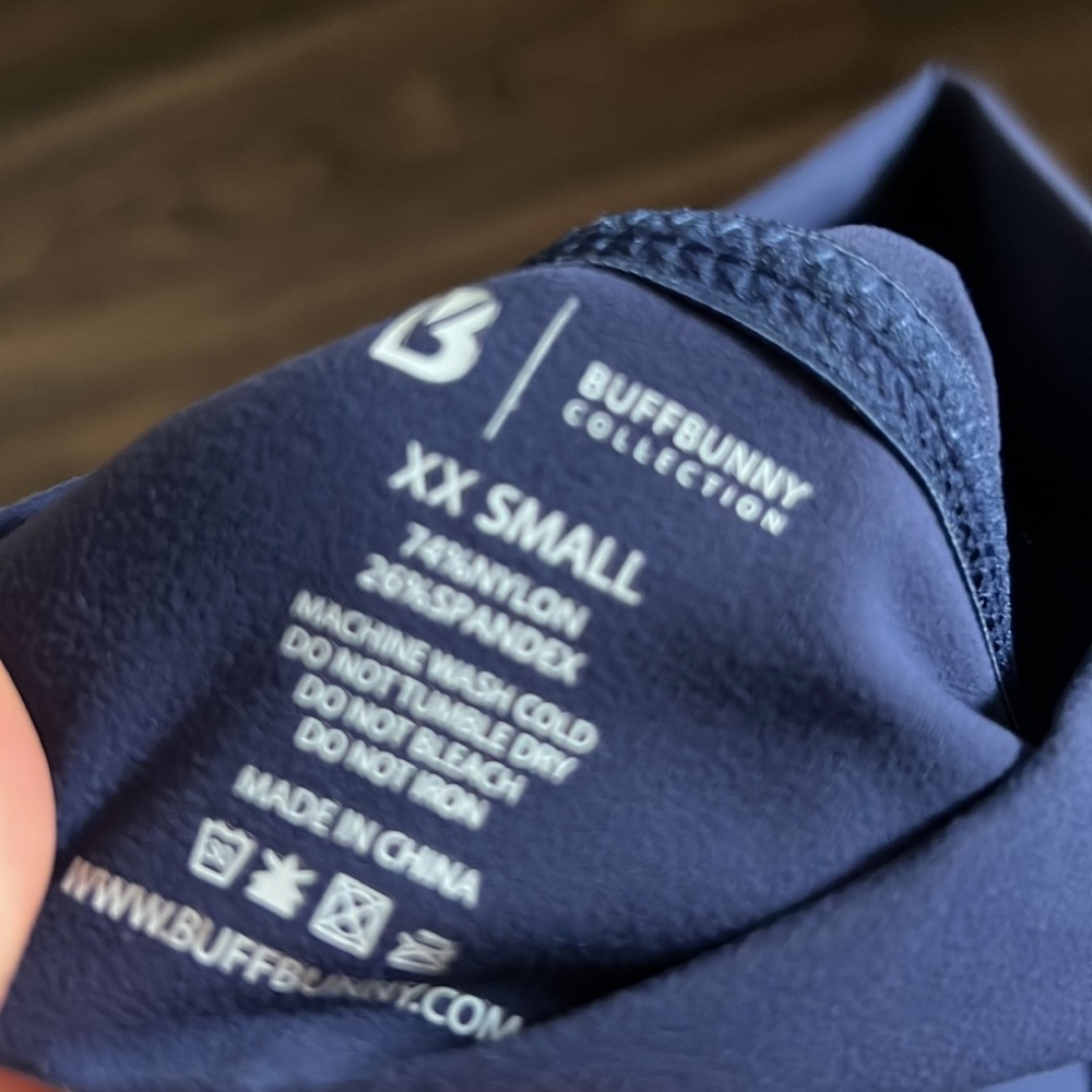 Buff Bunny Blue Sports Bra - Picture 5 of 8